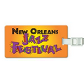 Surface Printed Vinyl Luggage Tag with Card Insert
